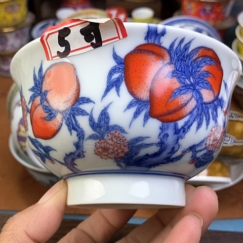 景德镇陶瓷藏式茶碗