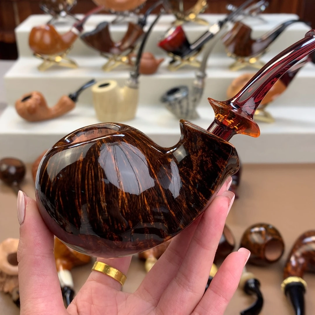 侨***奕高品质石楠木烟斗