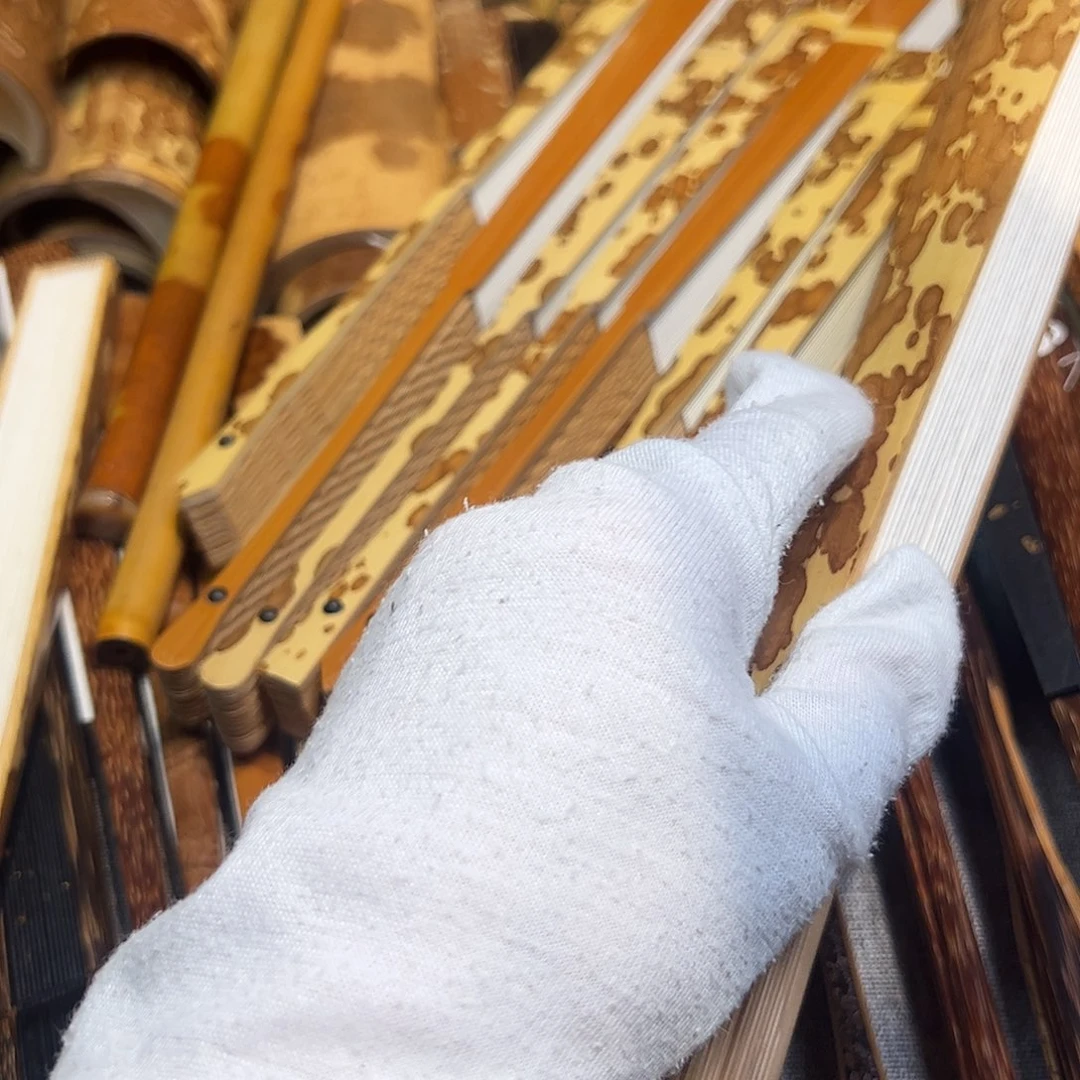 扇子P***.10寸梅妃竹这扇一把