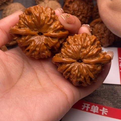 把件文玩核桃        官帽