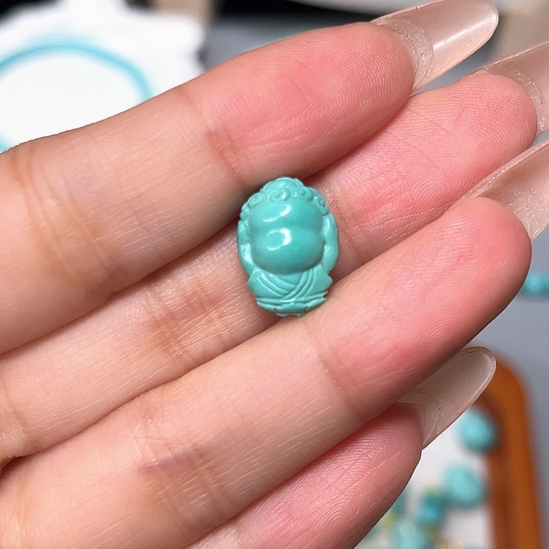 未镶嵌绿松石珠宝半成品