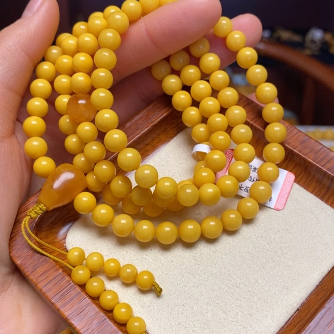 【闪购商品】蜜蜡手链未镶嵌手串