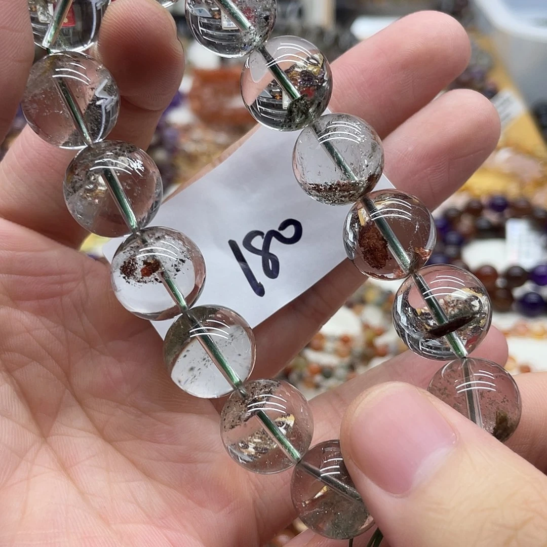 水晶手串未镶嵌天然