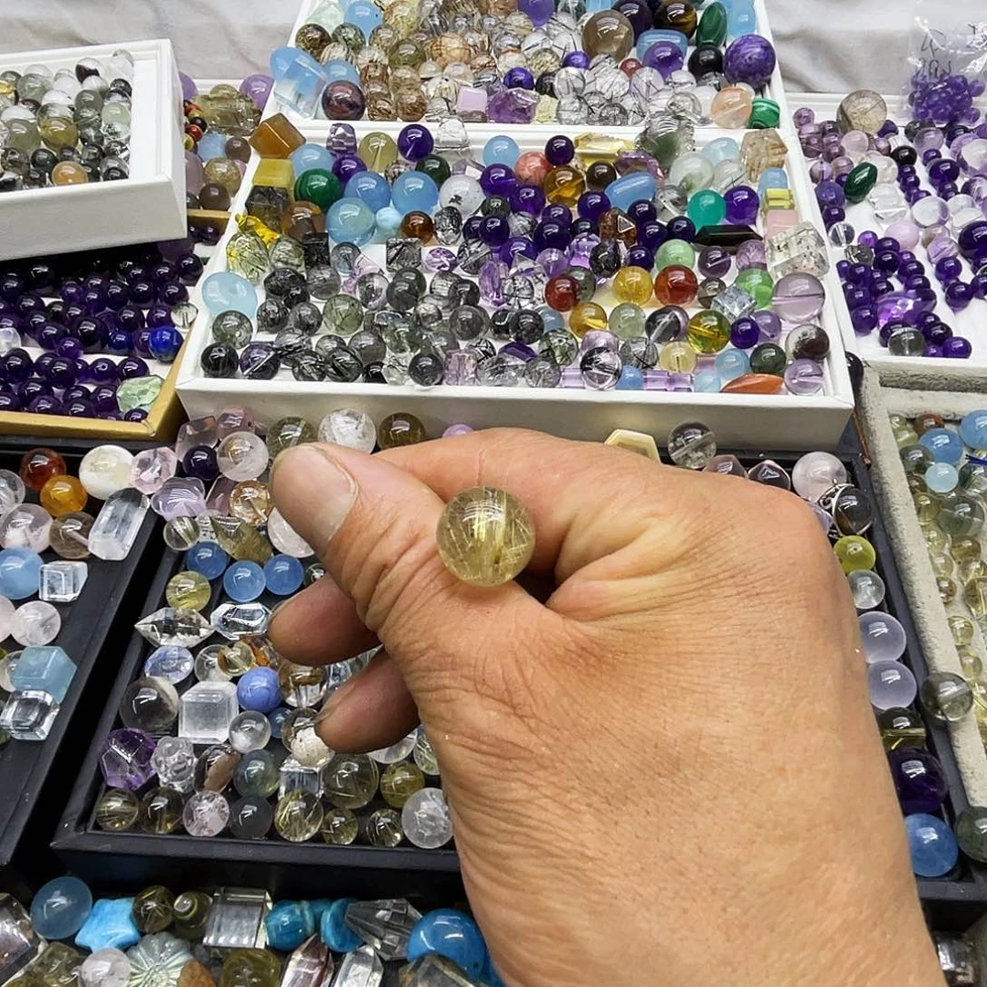 查罗石合金珠宝半成品M*张