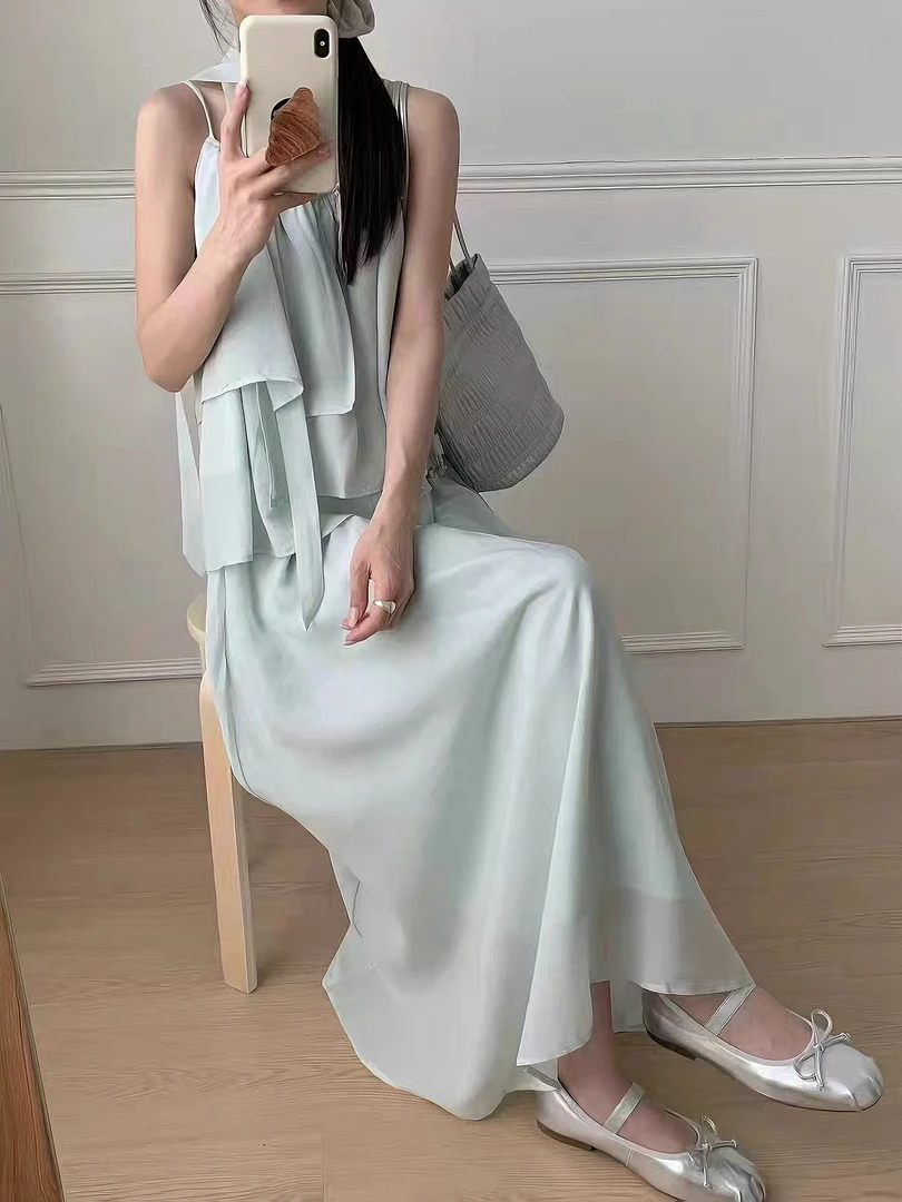 福利清仓~夏季甜美度假风时尚套装2784