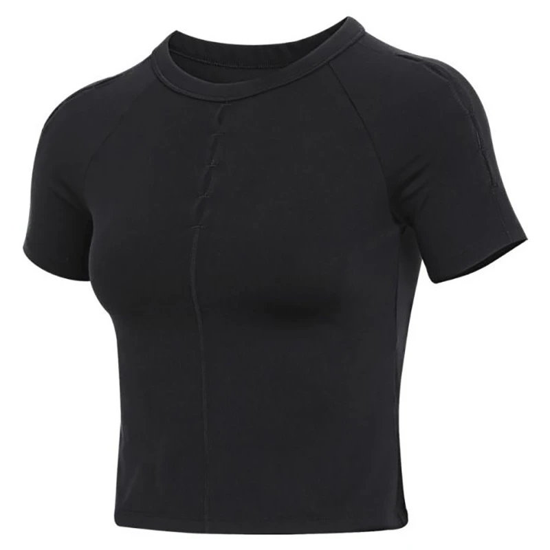 NIKE耐克女子AS W NK ONE FITTED DF SS TOP无领短T恤HQ0249-010