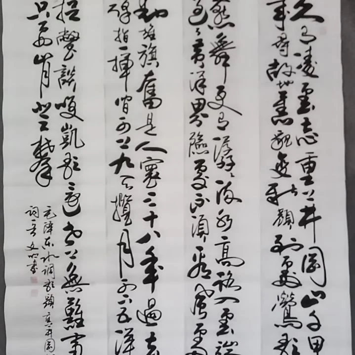 书法晨**扬串书法作品书法作