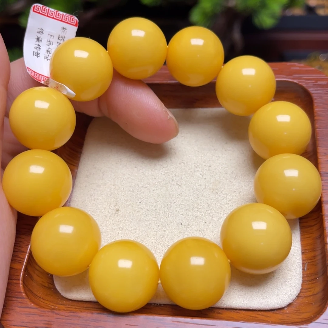 蜜蜡手链未镶嵌手串