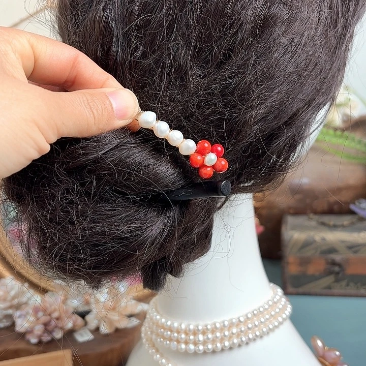 未镶嵌淡水珍珠发饰