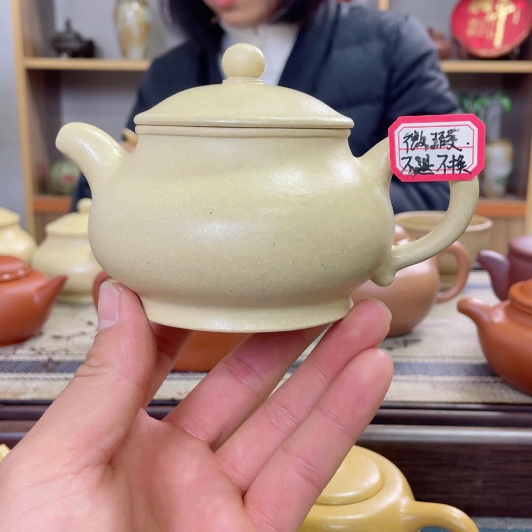 紫砂茶壶用****0潘壶微微瑕