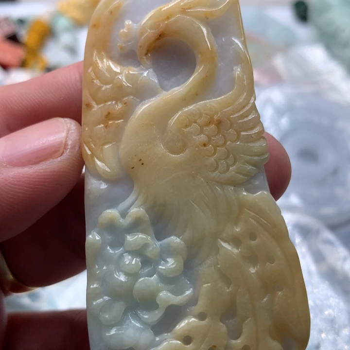 颈饰未镶嵌翡翠保真天然a货翡翠
