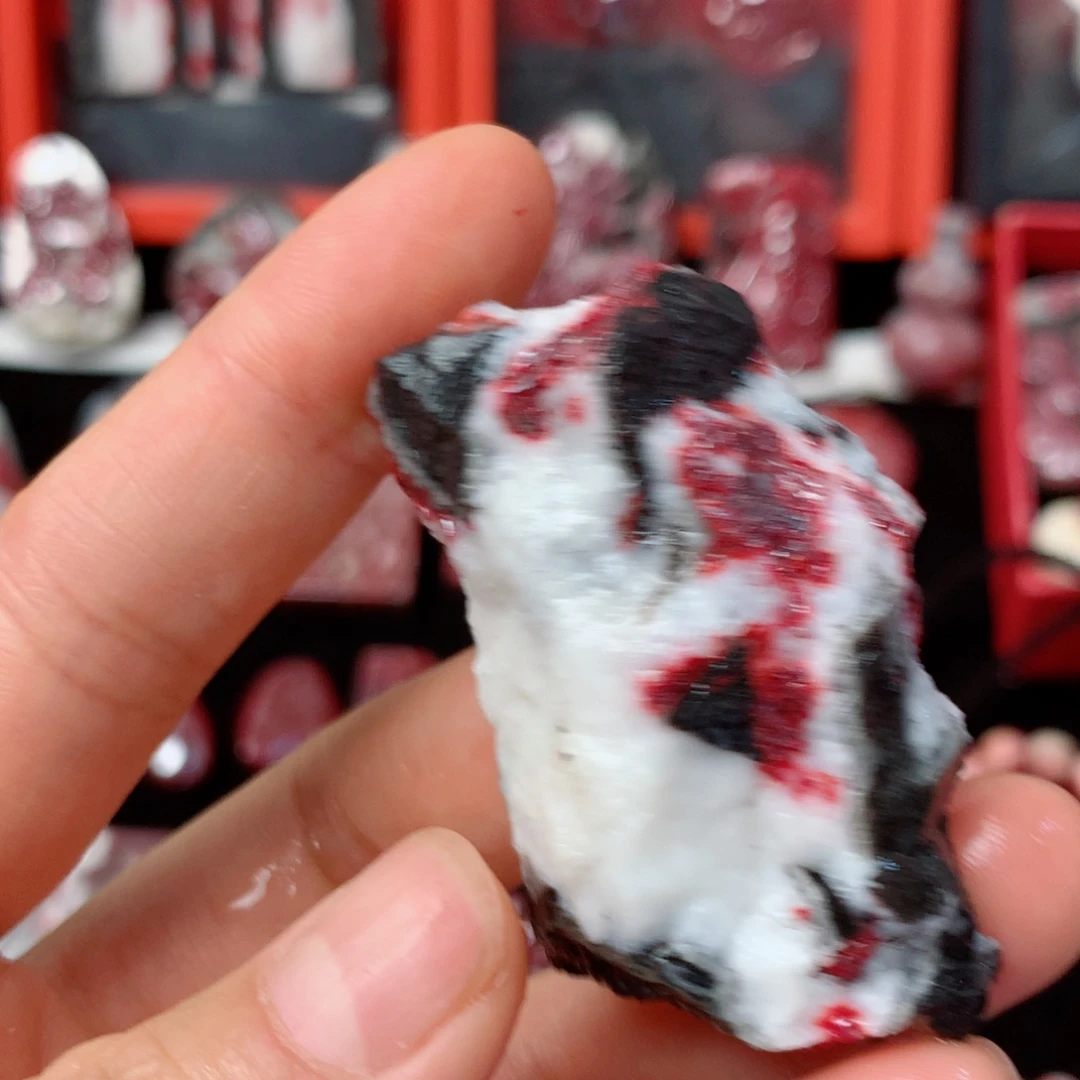 天然辰砂天然毛石