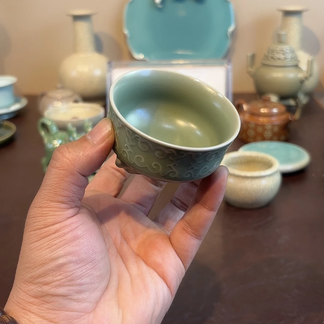 瓷片龙泉青瓷福利青瓷