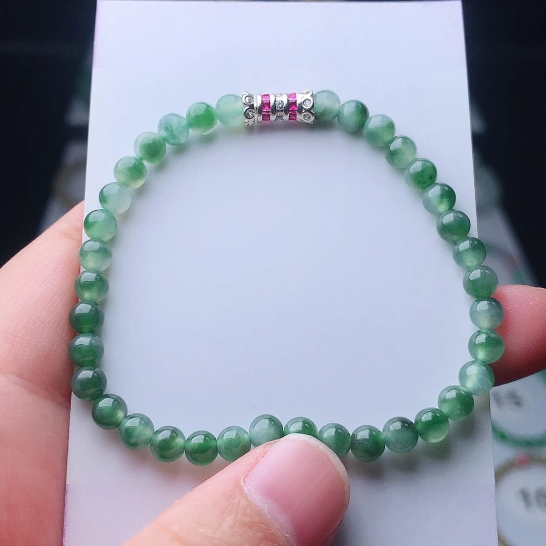 翡翠未镶嵌手链翡翠