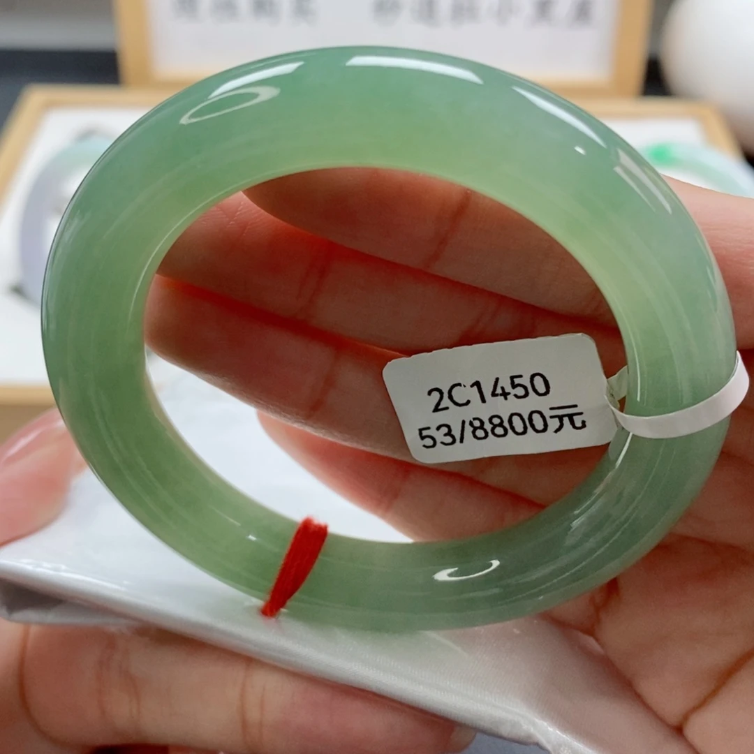 翡翠未镶嵌手镯天然A货翡翠手镯