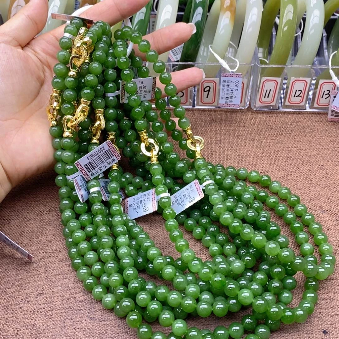 和田玉未镶嵌项链多样性拍一发一 卡8