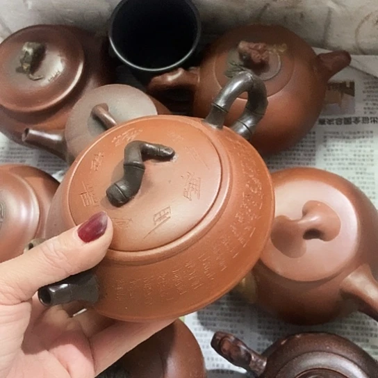全手工制作宜兴紫砂
