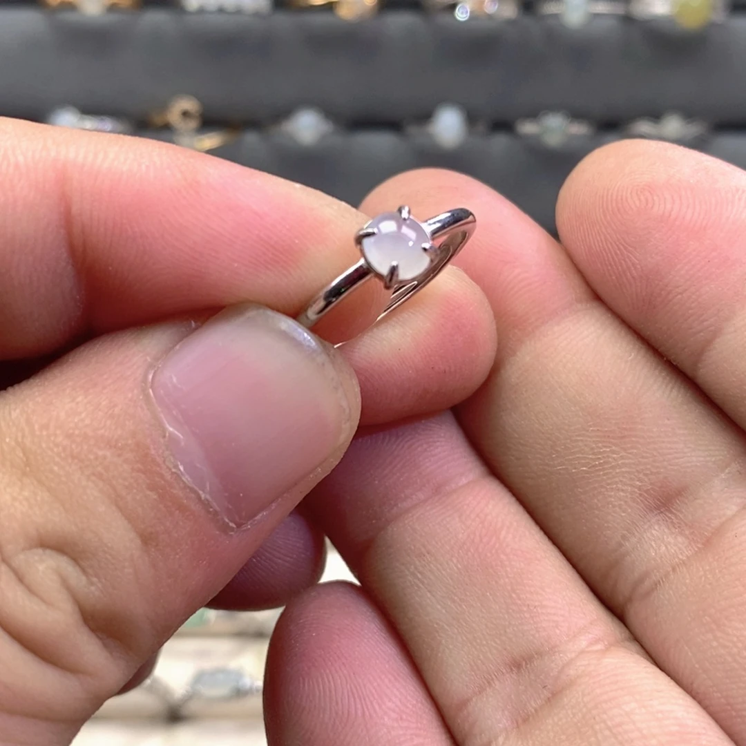 翡翠未镶嵌戒指翡翠