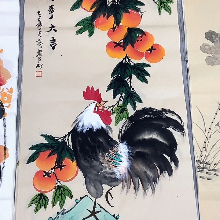 小周画廊的直播间