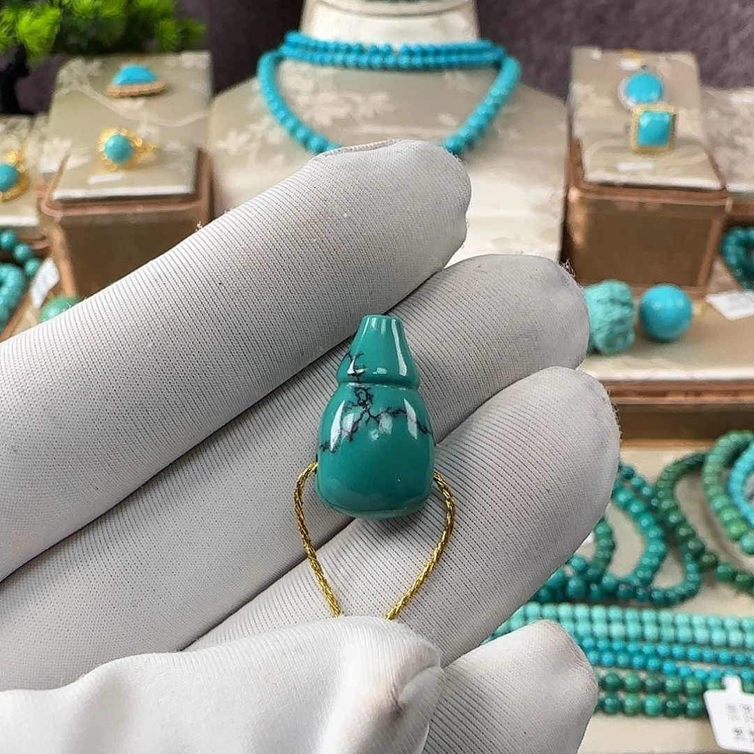 绿松石未镶嵌9mm➕三通