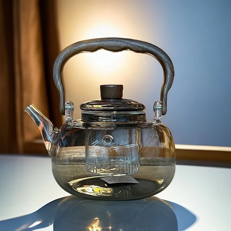 家用烧水壶玻璃煮茶壶煮茶器耐热煮茶轻奢煮茶壶