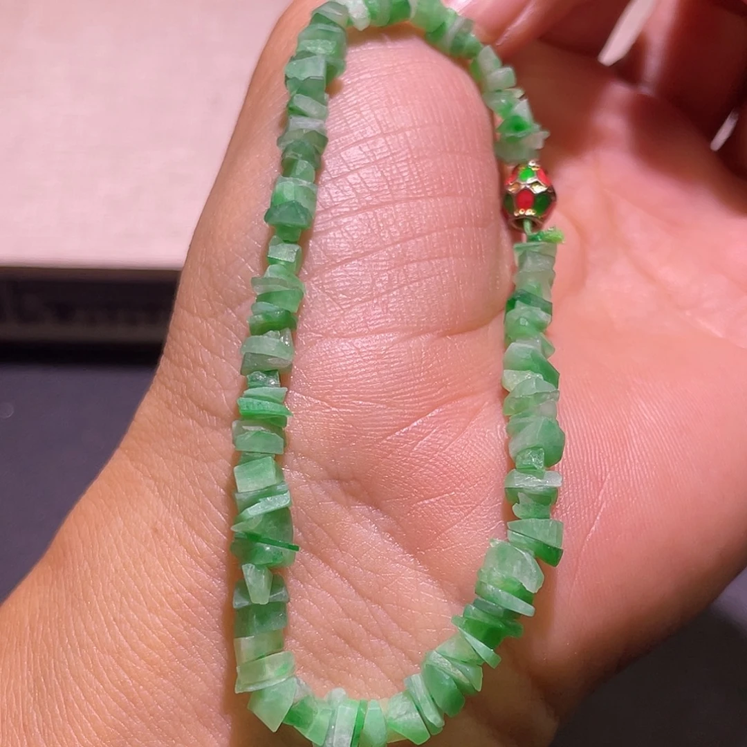 未镶嵌定制翡翠手串
