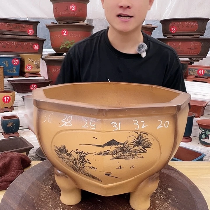 紫砂花盆工厂直发