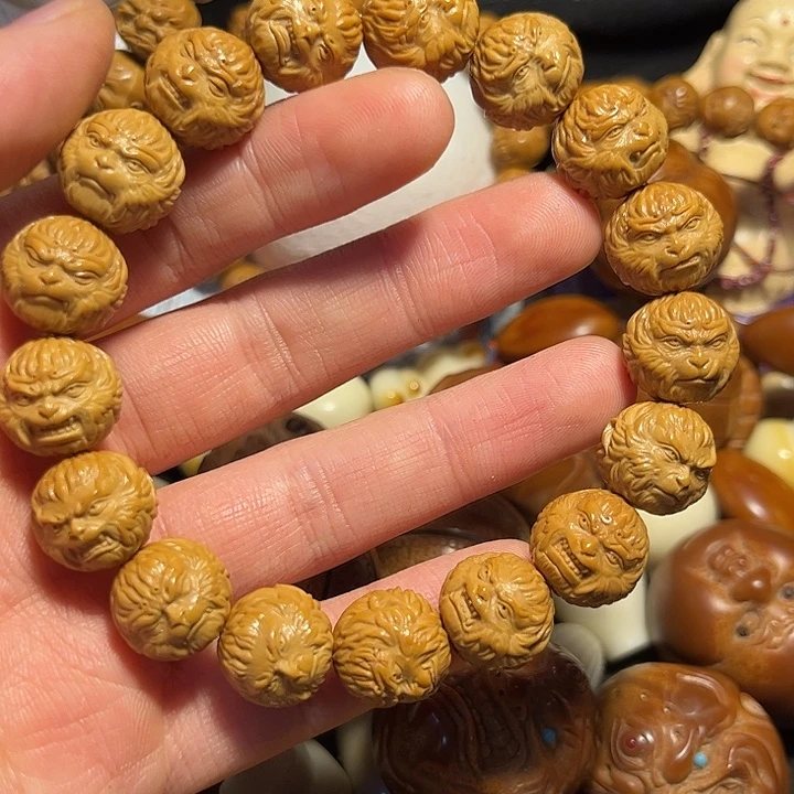 橄榄核手串/手链猴头精工悟空
