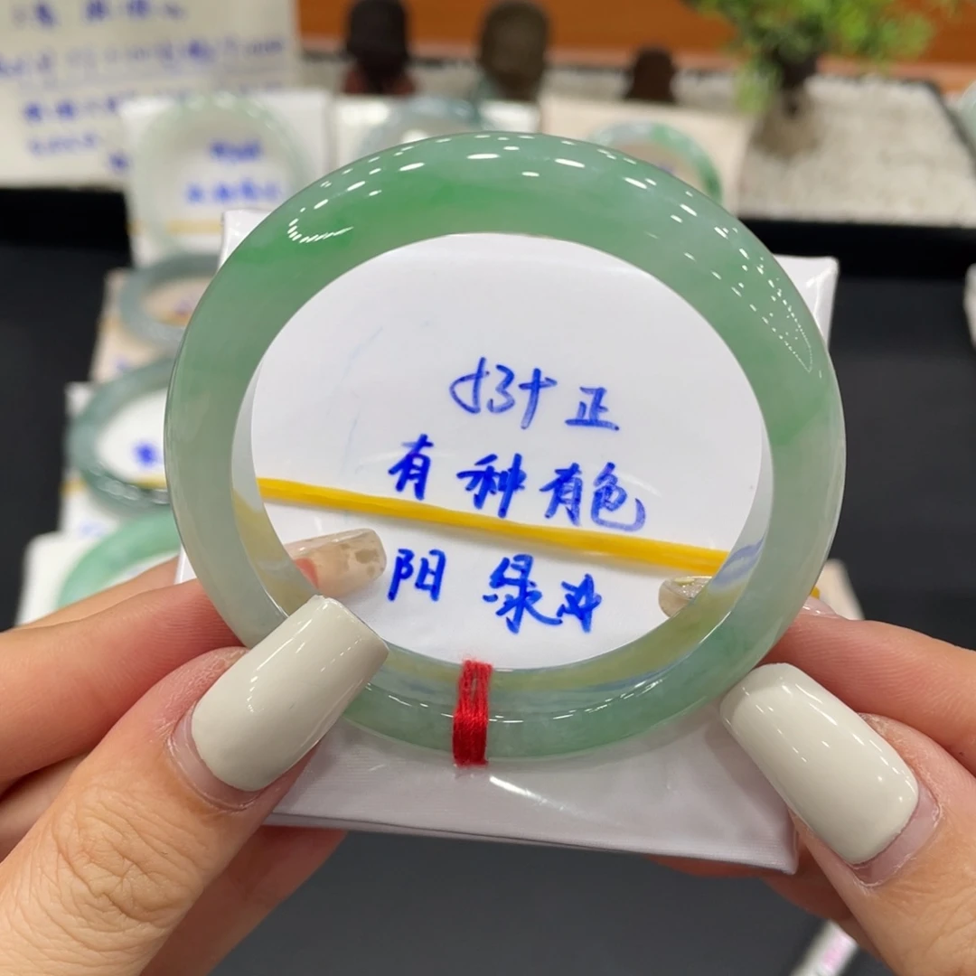 未镶嵌手镯翡翠缅甸翡翠手镯