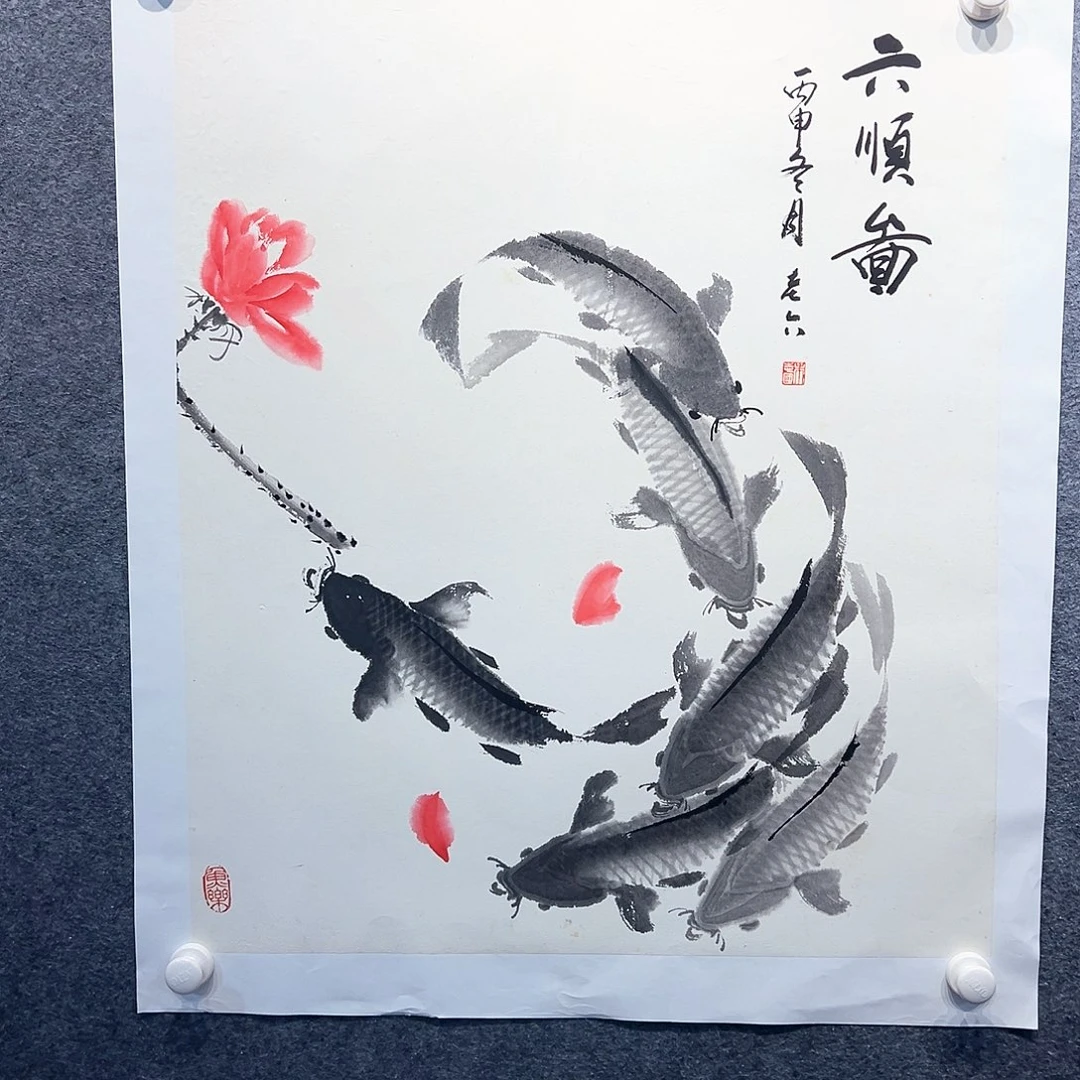 国画纯手绘系列画心