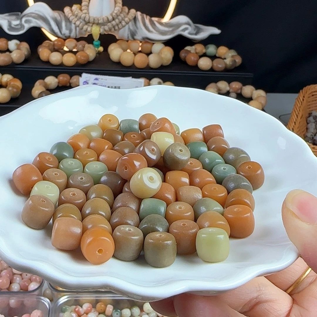 菩提根/象牙果手串卡11干枯玫瑰直切100卡牌➕50备珠