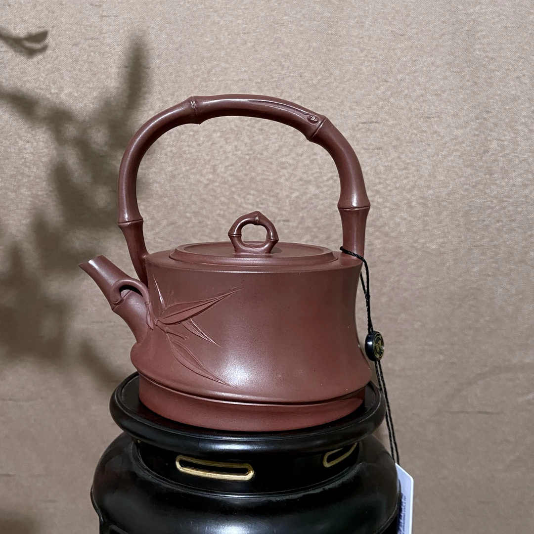 宜兴手工紫砂陶 茶壶GS3407-2