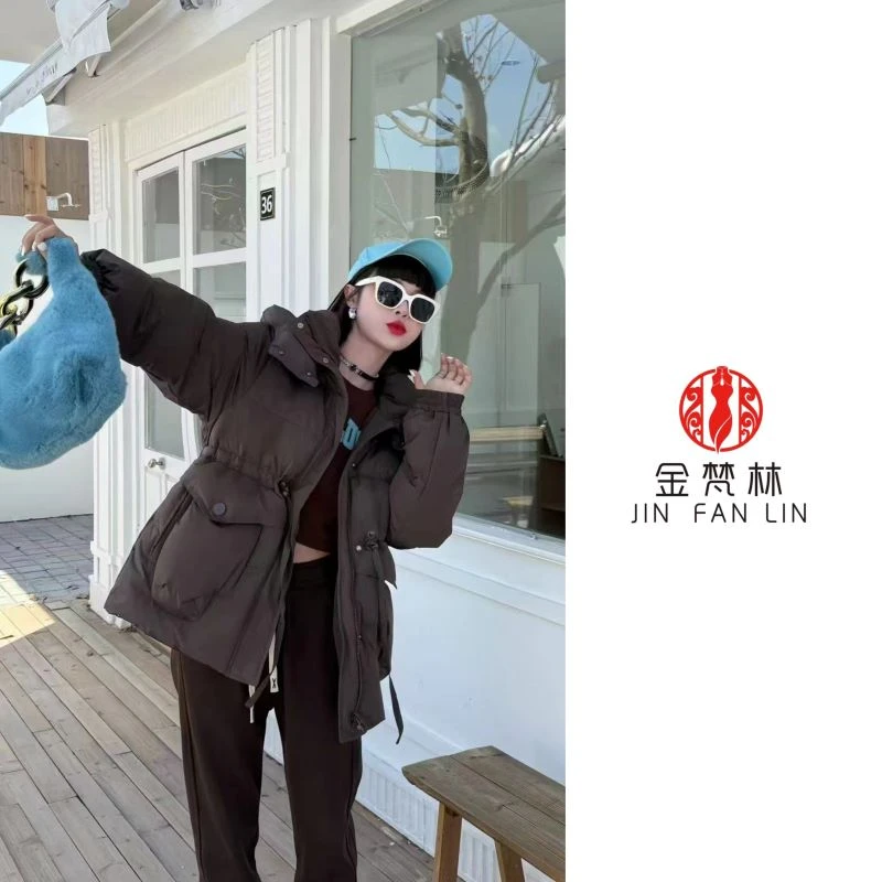 【YM9310】羽绒服新款白鸭绒冬季时尚宽松潮流外套加厚保暖9310