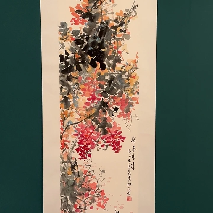 国画董老师作品画作