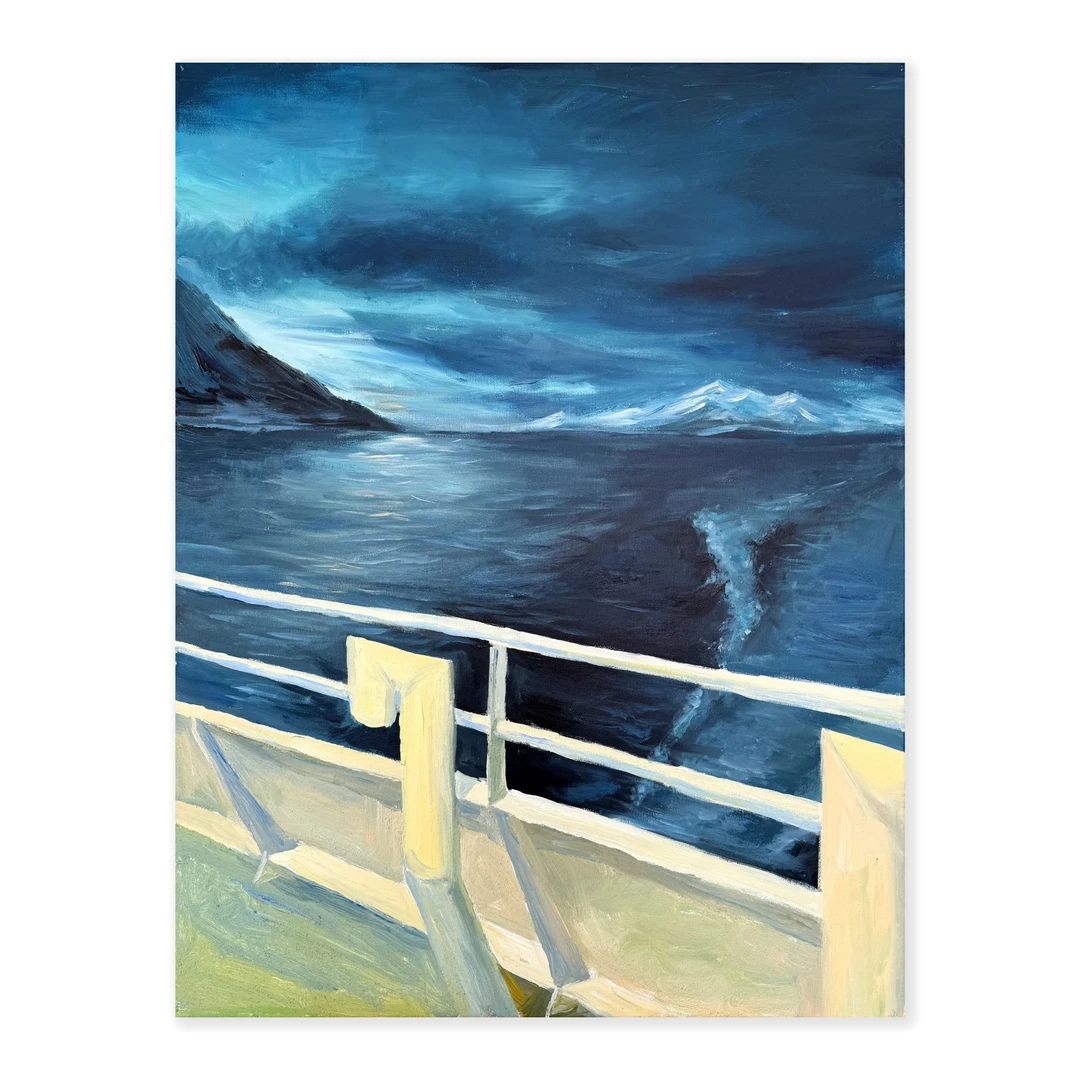 【夜海】“70*90” No.244 -丙烯装饰画