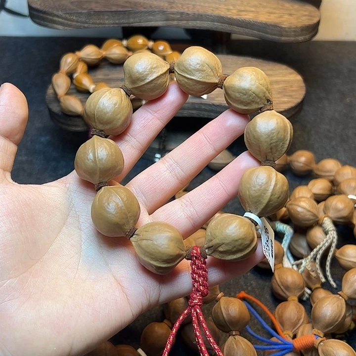 Y***己手串/手链橄榄核23.26梅林铁核