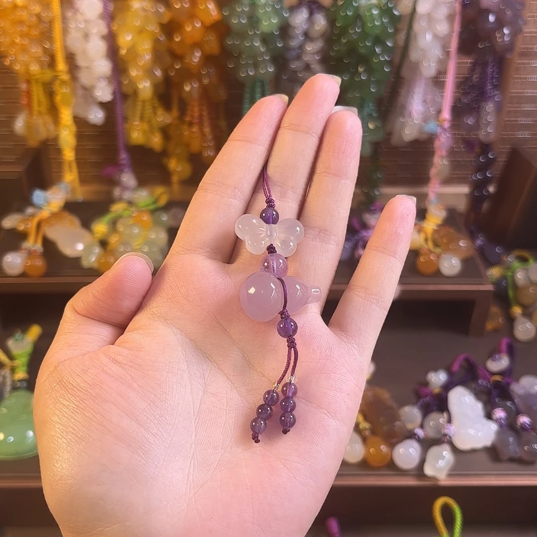 玛瑙/玉髓未镶嵌车挂