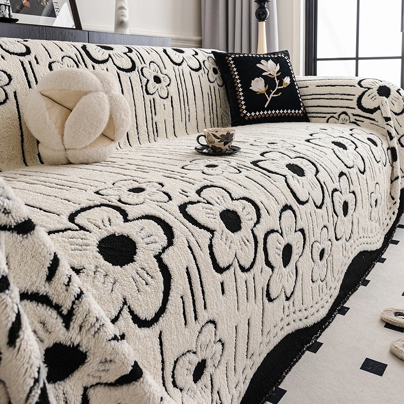 一片式2025新款沙发盖布巾四季通用防滑沙发垫布毯防猫抓沙发套罩