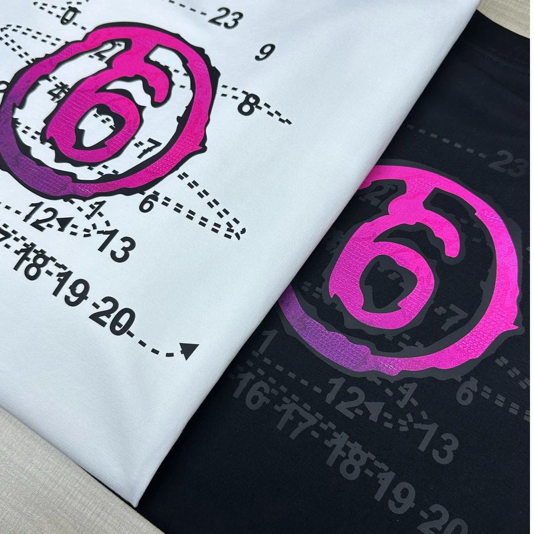 潮款男女圆领短袖T恤W1079（可白专属）