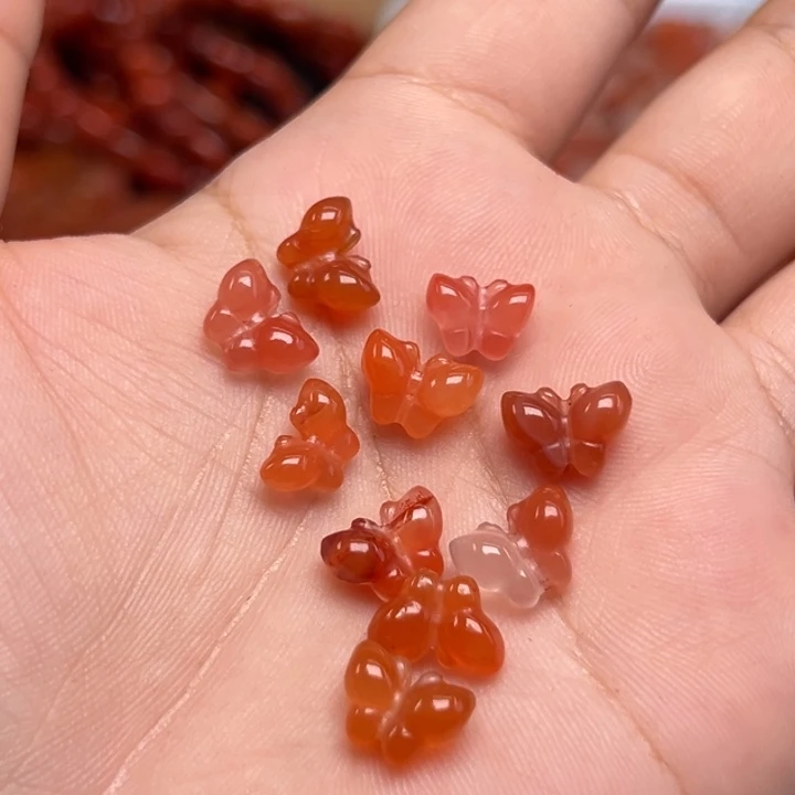 南红玛瑙未镶嵌吊坠(不含链)