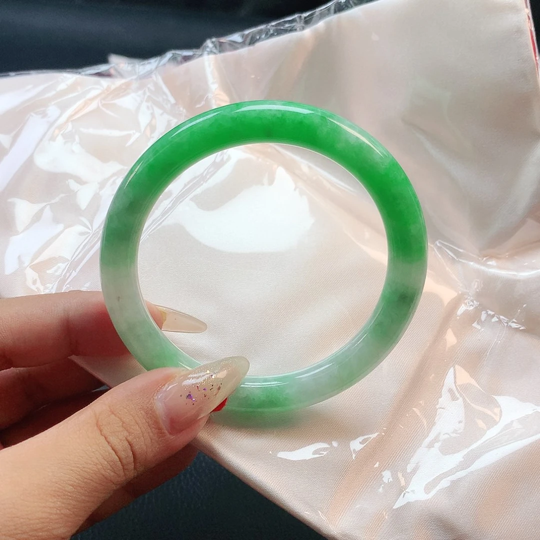 未镶嵌手镯翡翠57圈2479