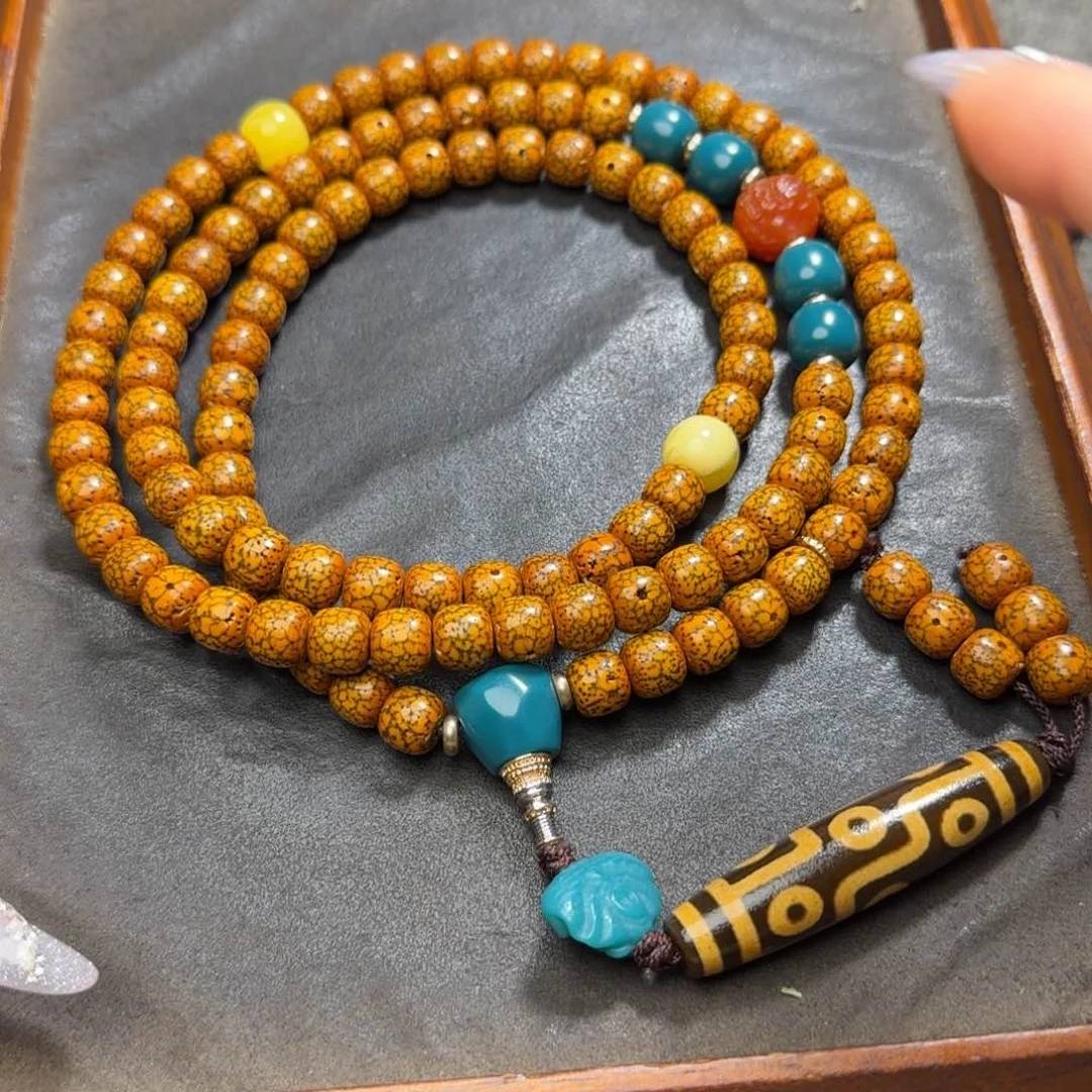 星月菩提吊坠苏*羽精品