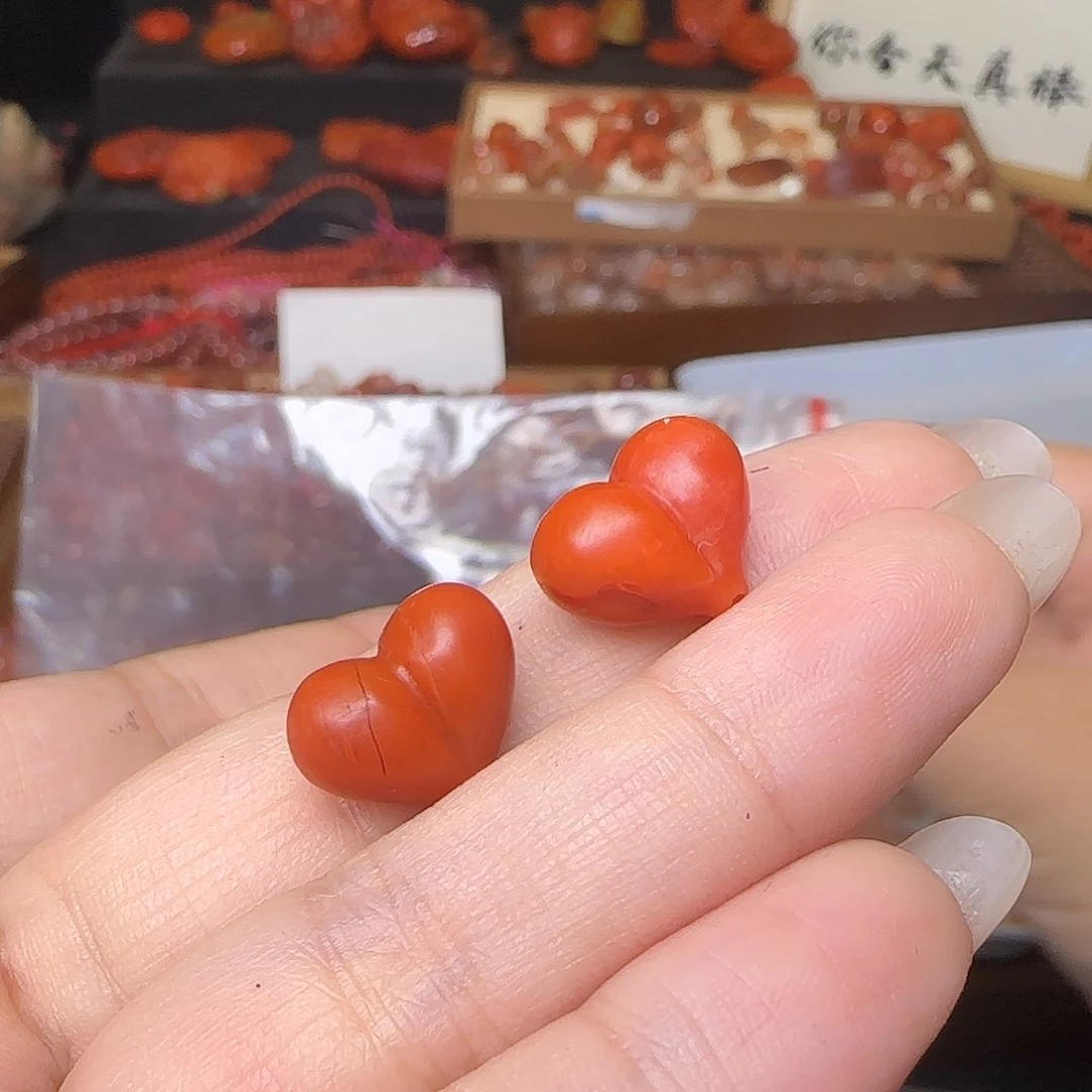 南红玛瑙未镶嵌吊坠(不含链)