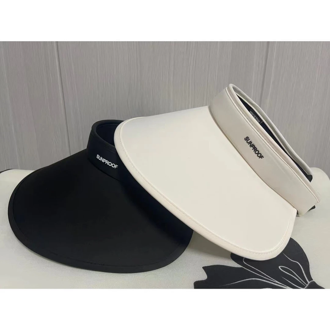 2025年夏季新款时尚百搭气质防晒帽大帽檐女神防紫外线冰丝遮阳帽