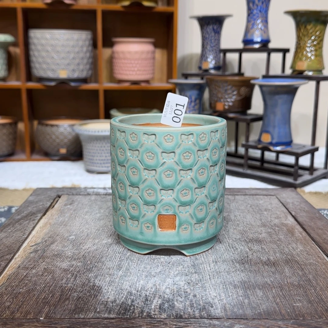 手工花盆 001 内口口径 8.5 cm