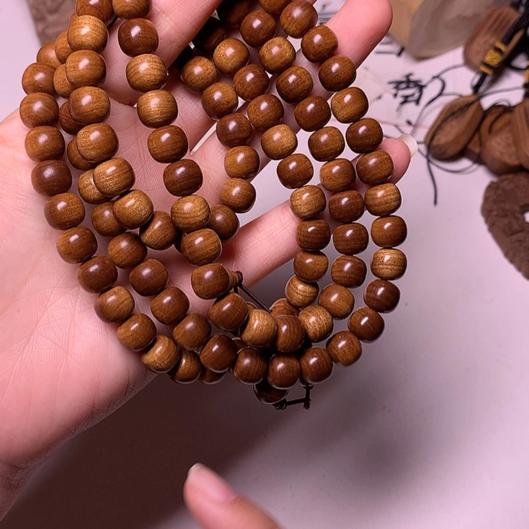 【闪购商品】檀香木手串/手链乔***！檀香8/9的108檀香王