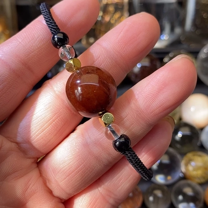 【闪购商品】水晶发晶球未镶嵌鱼****