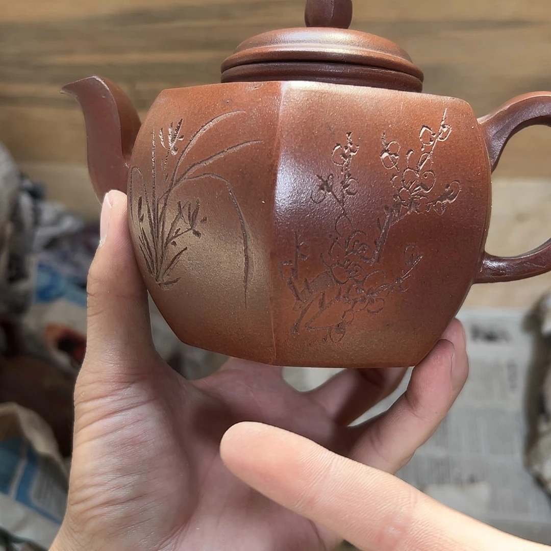 老厂紫砂壶一件！