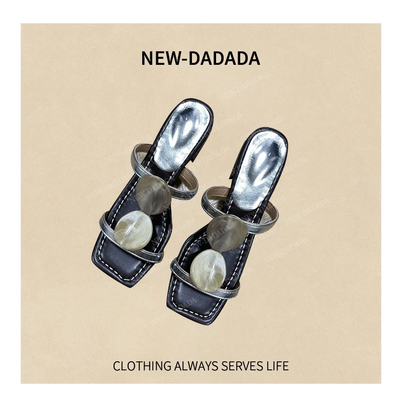 利达 NEW DADADA【利达同款】气质百搭时尚轻奢鞋子CVM710