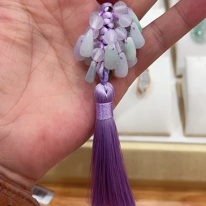 翡翠未镶嵌颈饰翡翠车挂